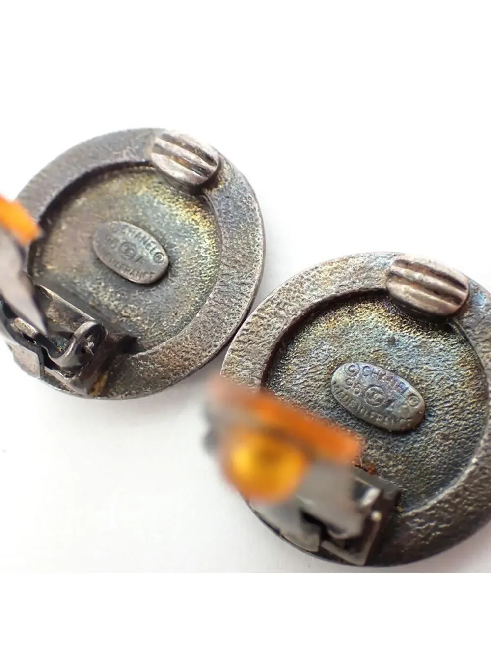 Chanel Clip-On Earrings Metal #215604C63B